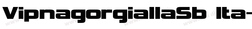 VipnagorgiallaSb Ita字体转换